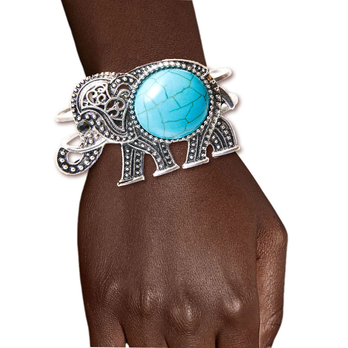 Elephant Hinge Bracelet