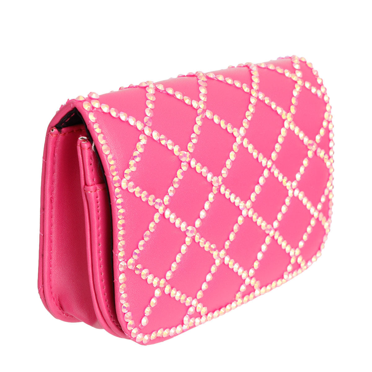 Fuchsia Quilted Belt Bag