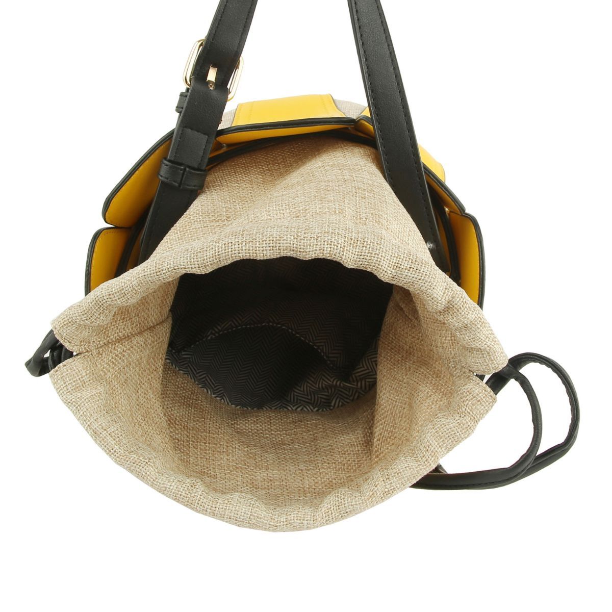 Yellow Tulip Bucket Bag